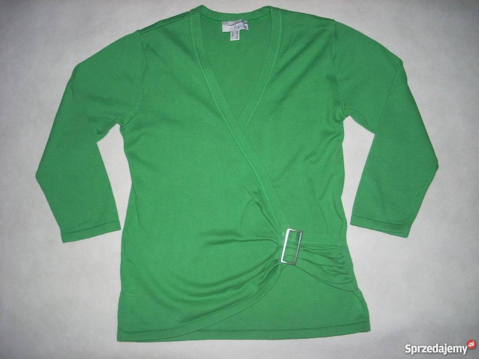 HEINE sweterek KOPERTOWY bawełna J NOWY 36 S 38 długi Nowy Sącz