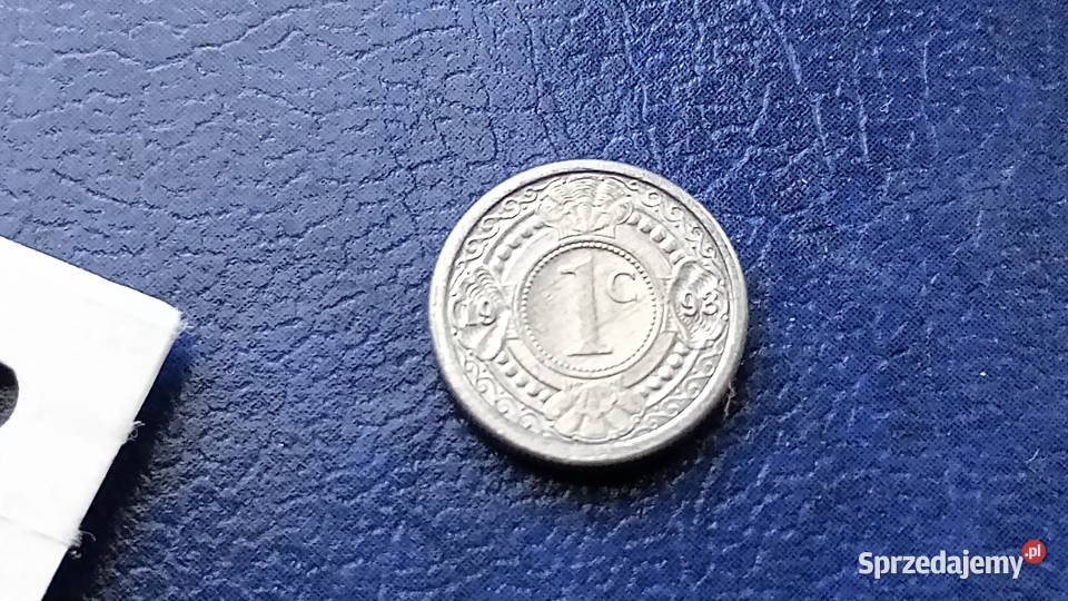 Stare monety 1 cent 1993 Antyle Holenderskie Lesko