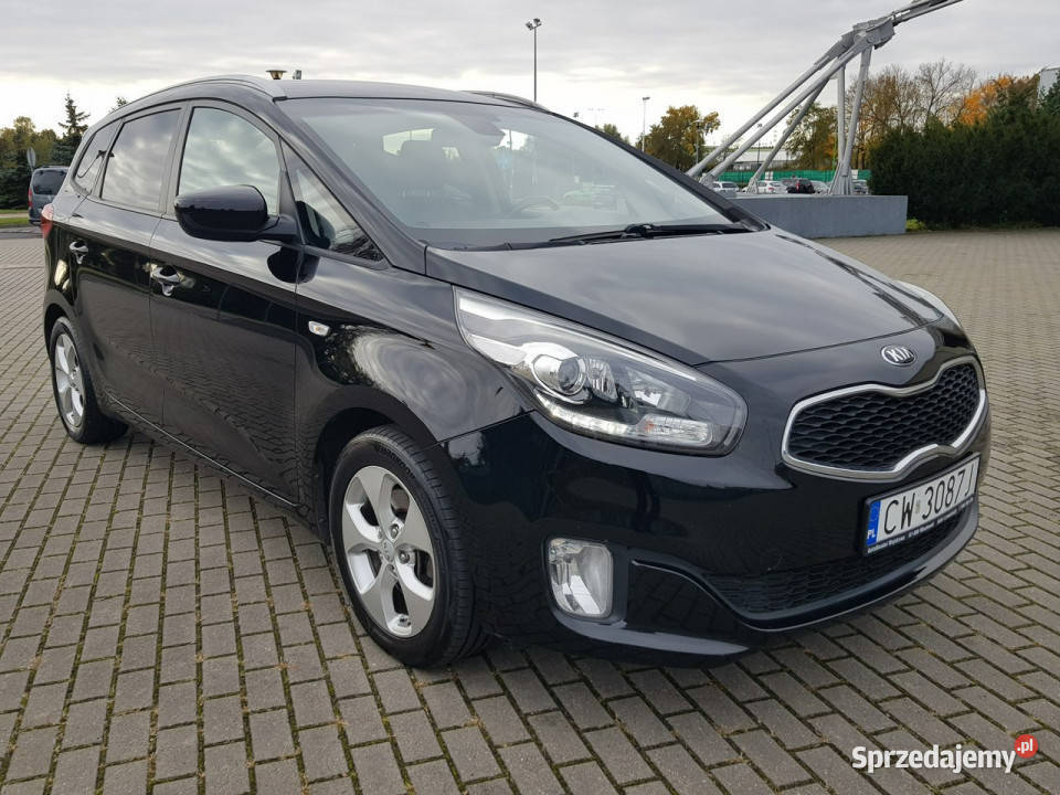 Kia Carens 17 CRDi 136 Kamera Klimatronik Zarejestrowany w Polsce Włocławek