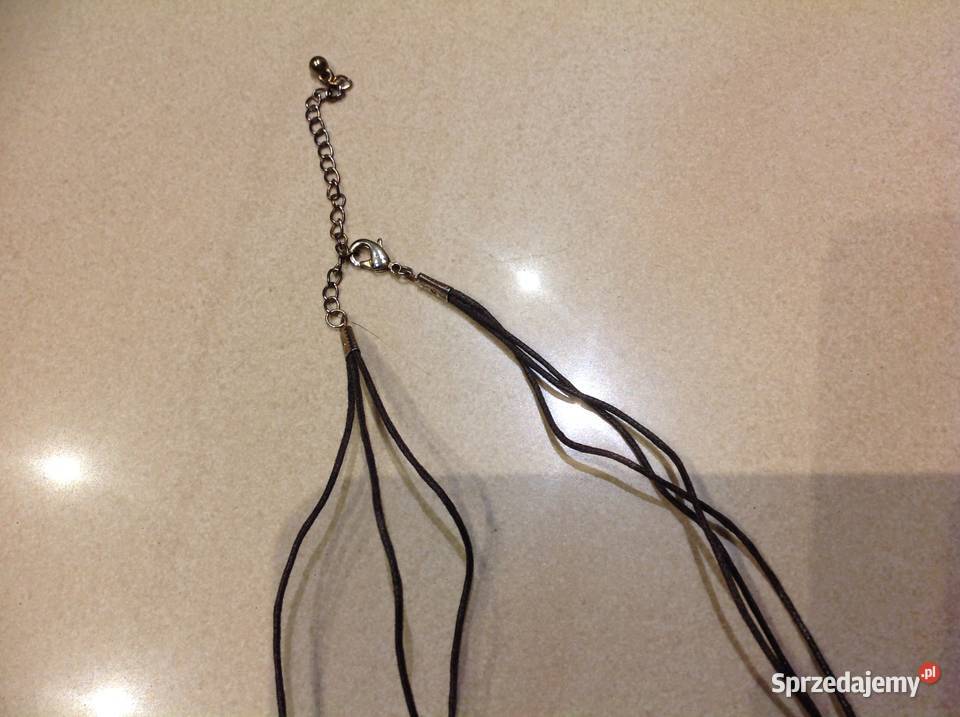 Naszyjnik Spirala Damski Drewno Metal Dla kobiet lubuskie Nowa Sól sprzedam