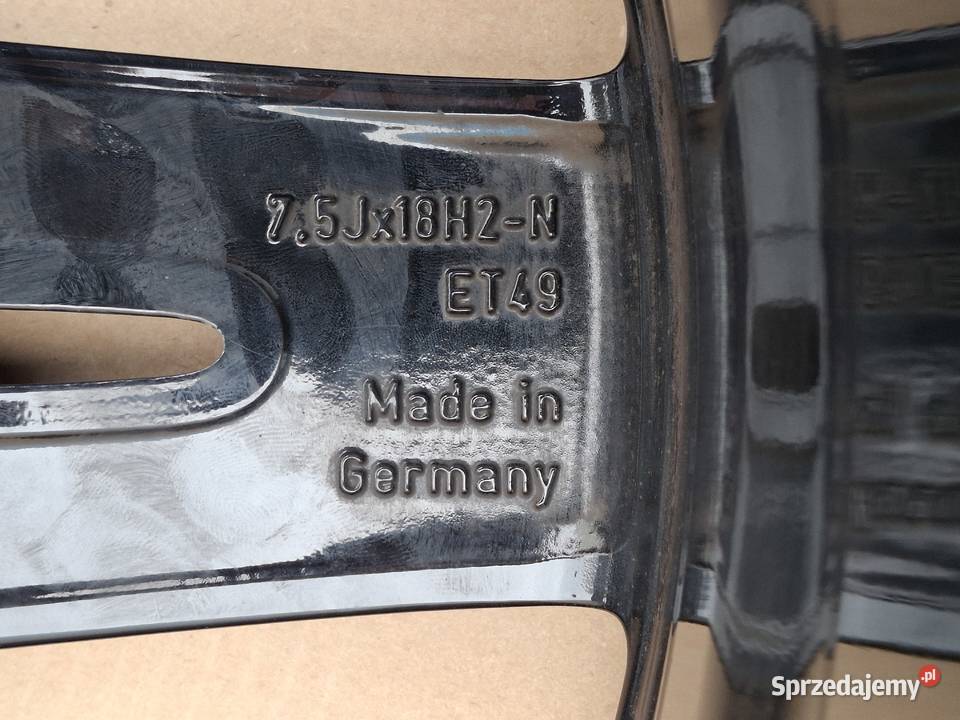 MERCEDES AKLASA W177 ALUFELGA FELGA 5X112 18 75J Bieleń