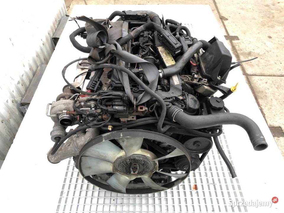 SILNIK KOMPLETNY MERCEDES 21 163 651955 W906