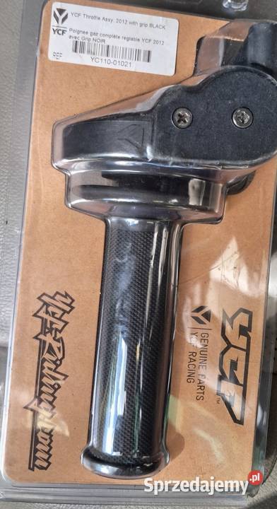 Rolgaz z regulacją i manetkami pitbikeYCF Gliwice
