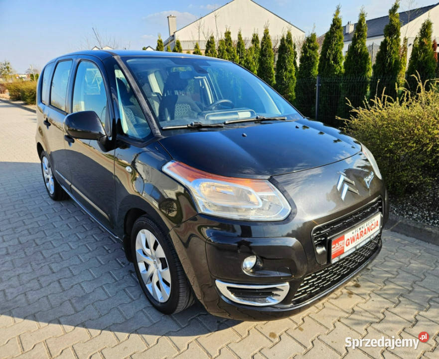 Citroen C3 Picasso ZadbanyGwarancjaRata400 Rok produkcji 2010 Samochody osobowe Śrem
