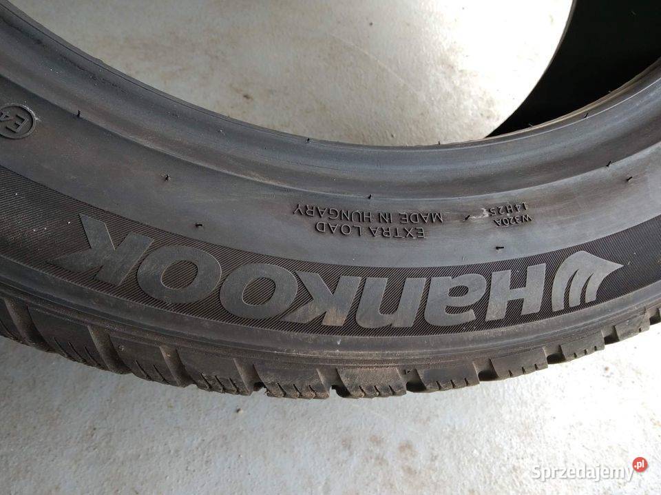 Dwie nowe opony Hankook 23550R19 Zima V do 240 km/h Białystok sprzedam