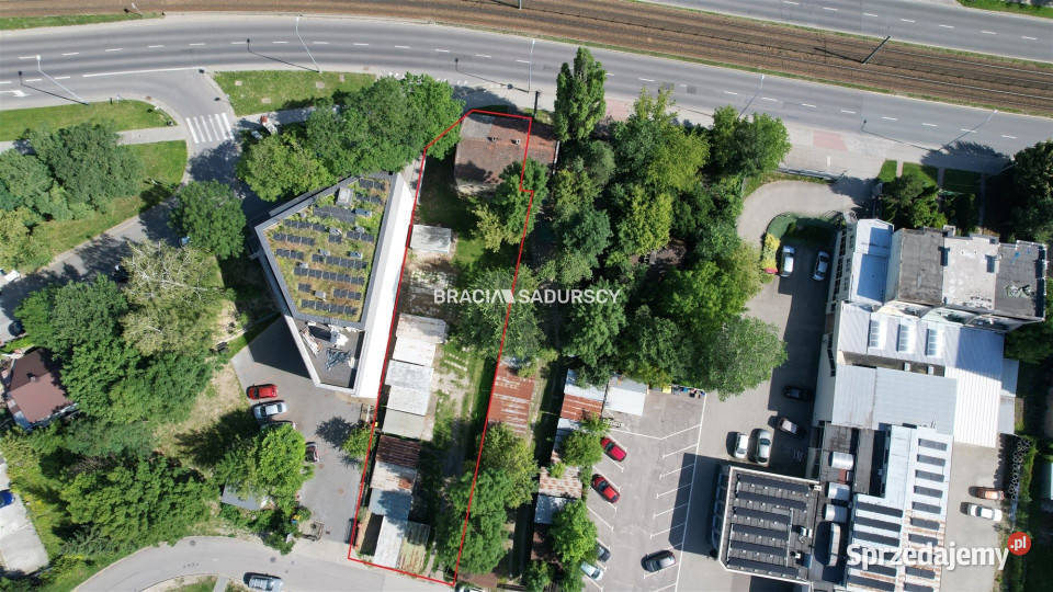 Grunt 908m2 Kraków Jana Pawła II