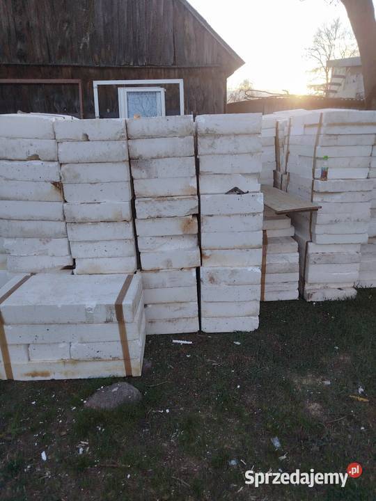 Styropian 15 10 5 używany Styropian Garwolin