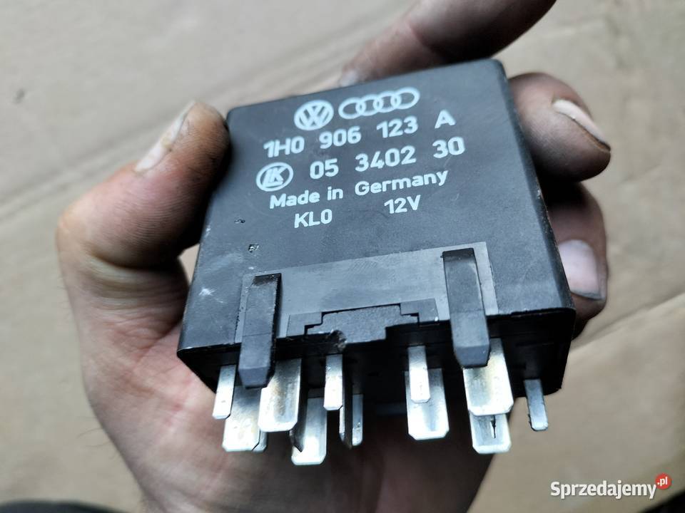 Przekaźnik Sterownik świec VW AUDI SEAT Części samochodowe