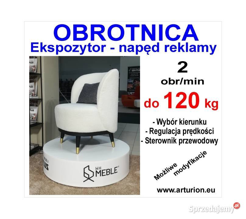 Podest Obrotowy Ekspozytor Obrotnica POD CHOINKĘ