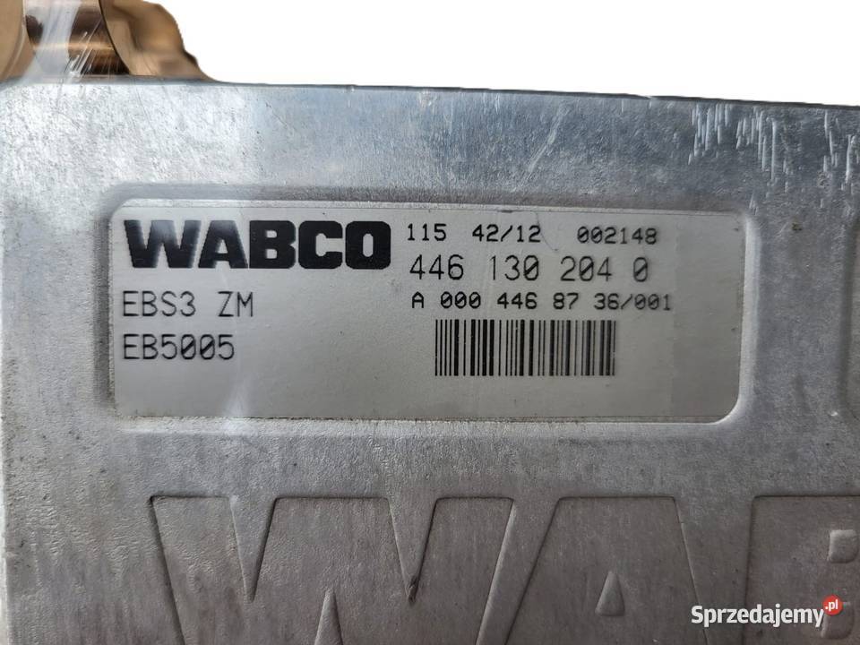 A0004468736 001 Wabco 4461302040 Sterownik EBS Pozostałe Zawichost