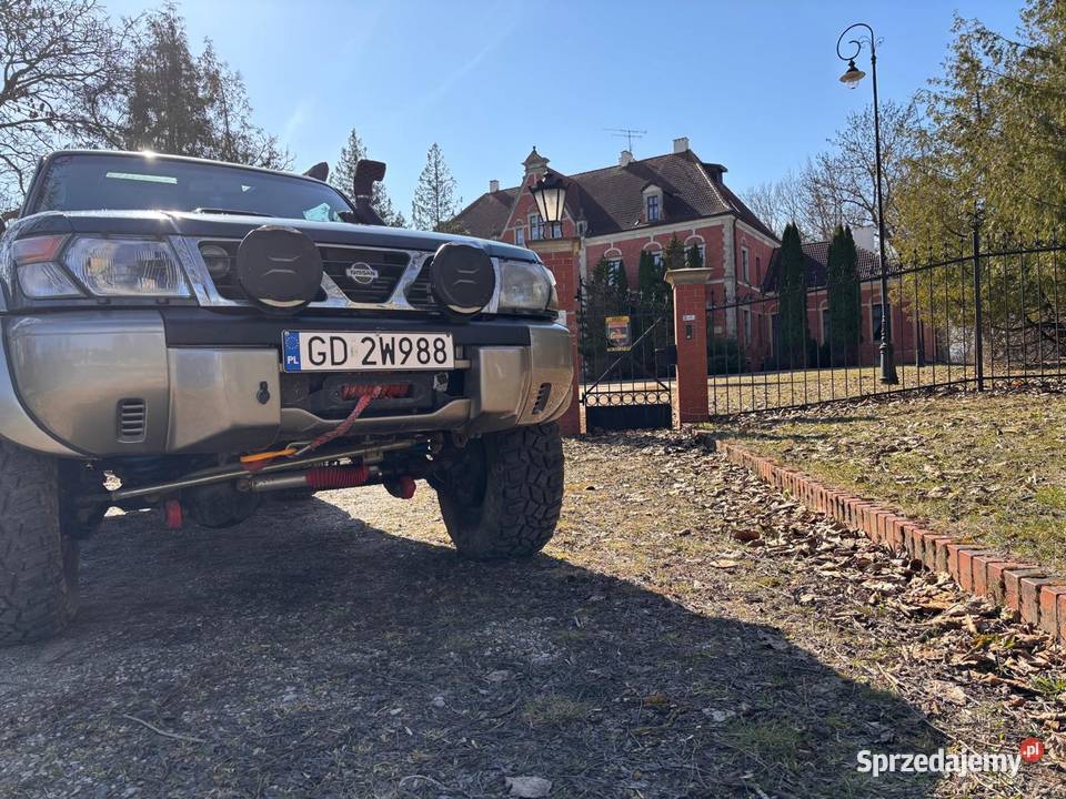 Nissan Patrol Om613 Swap Automat Wyprawowy zielony pomorskie Czaple