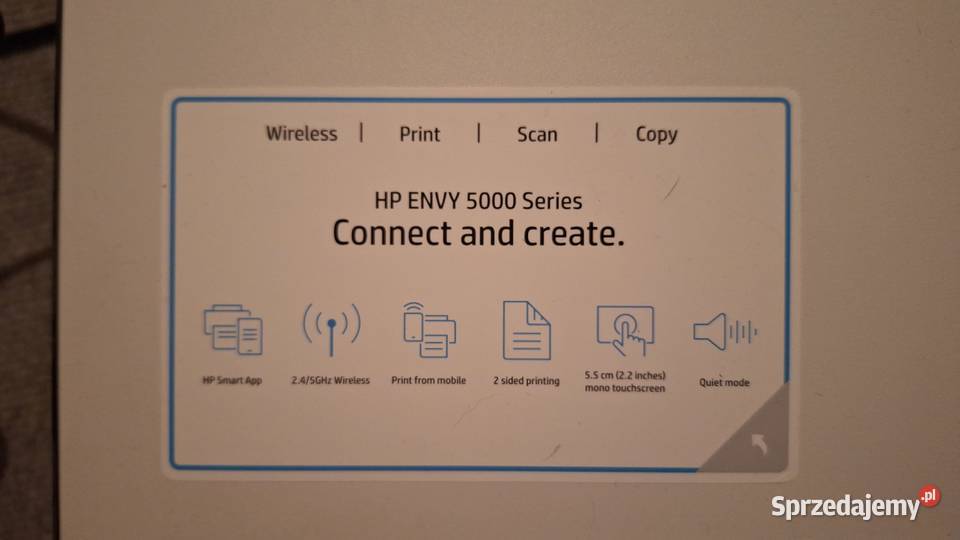 nowa kolorowa drukarkoskaner HP Drukarki i skanery sprzedam