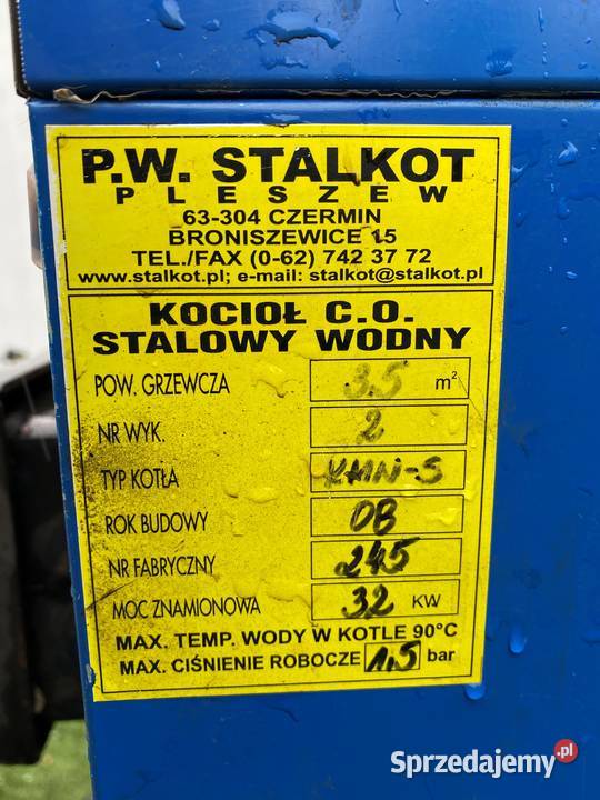 piec kocioł miałowy węglowy Dom i Ogród Poznań