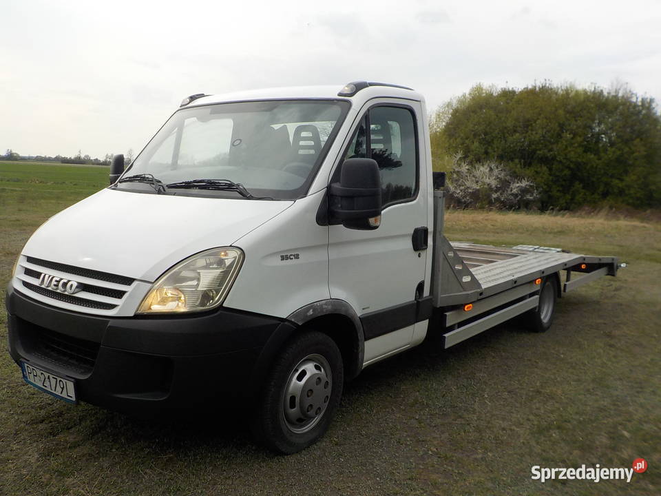 Iveco 35c12 autolaweta holownik najazd blizniak Pleszew