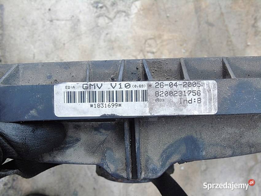 WENTYLATOR CHŁODNICY LAGUNA II KOMBI 8200231756 osobowe Sosnowiec