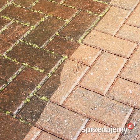 Czyszczenie kostki brukowej chodników elewacji i Łódź