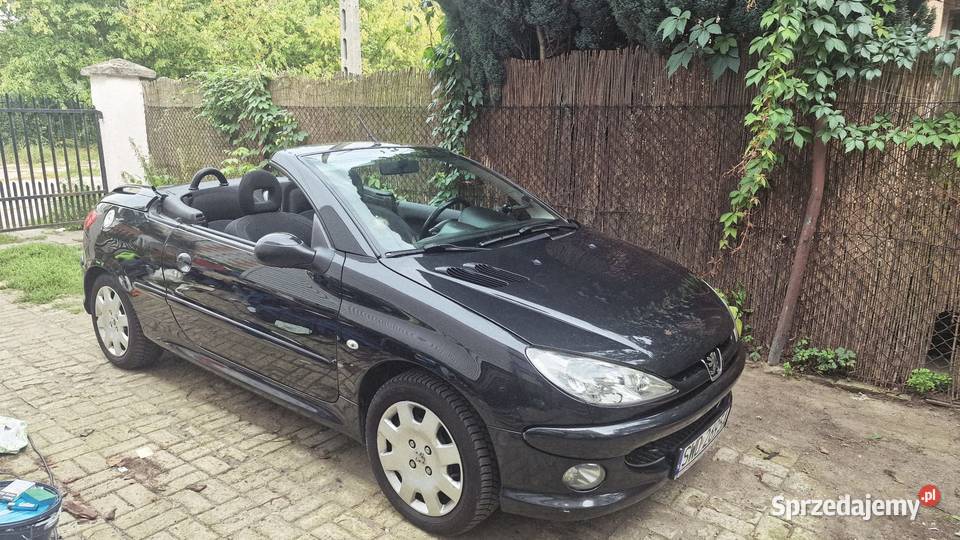 PEUGEOT 206 CC 16 16V 109 CABRIO 2006 KOŃCÓWKA 280000km łódzkie Łódź sprzedam