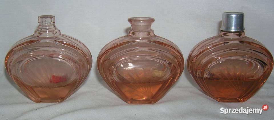 flakony na perfumy vintage kompletAlD