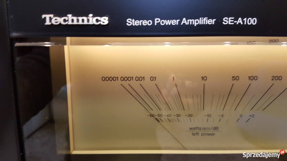 Wzmacniacz końcówka mocy Technics SEA100 Lewin Kłodzki