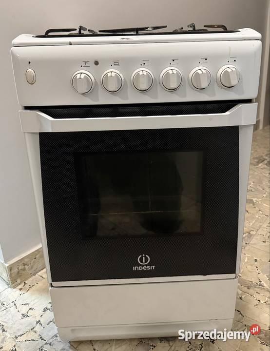 Kuchnia gazowoelektryczna Indesit KN3G60SAWU Kuchenki i piekarniki Stanisław Górny