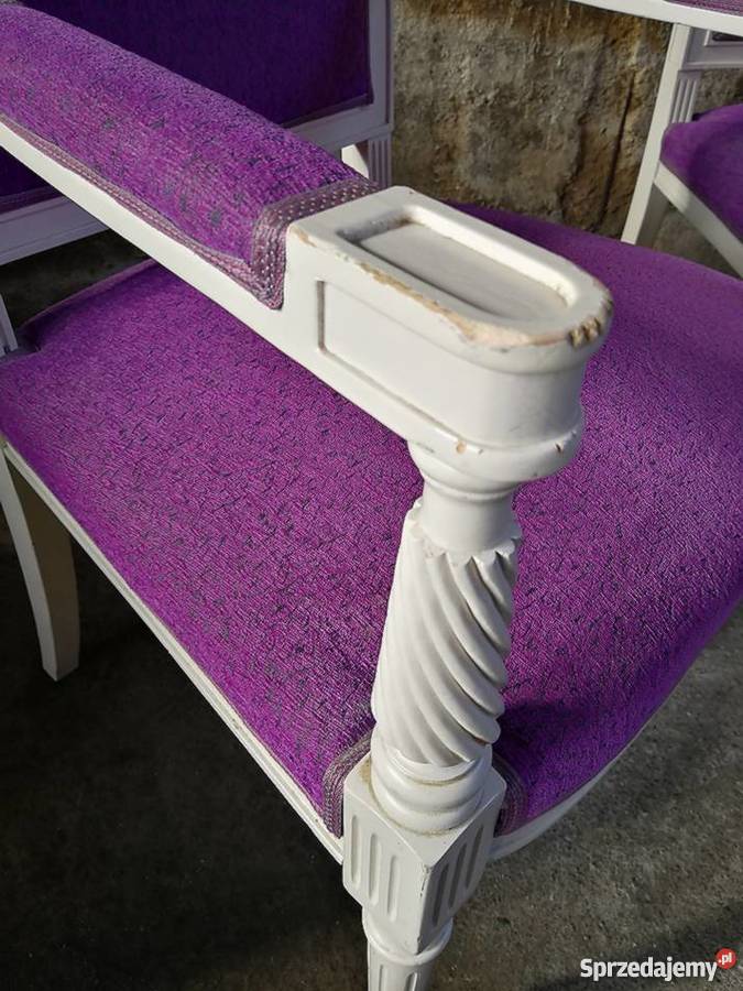 Fotelfotelik Ludwik XVI do toaletkibiurka Wałbrzych