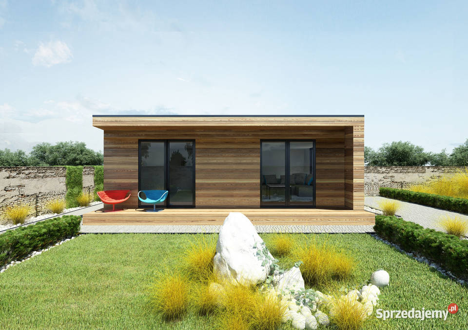 Domek letniskowy drewniany nowoczesny 35m2 na Poznań