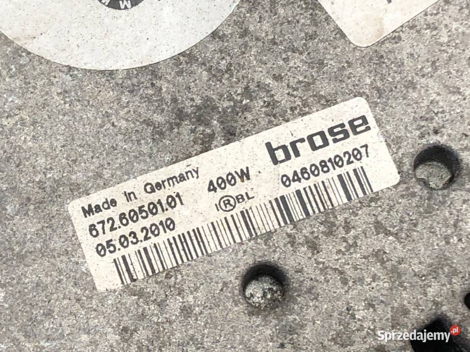 WENTYLATOR CHŁODNICY BMW E61 20 177 7726010421 osobowe Układ chłodzenia