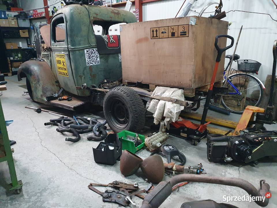 Rat rod hot rod truck 1939 V8 chevy ford szczur Wrocław sprzedam