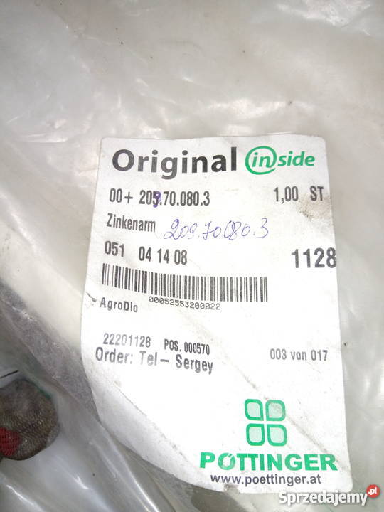 00205700803 Pttinger podlaskie Kuźnica