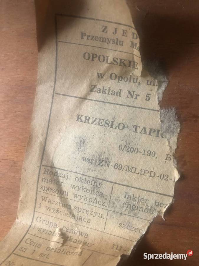 Krzesło Hałas 200190 mazowieckie
