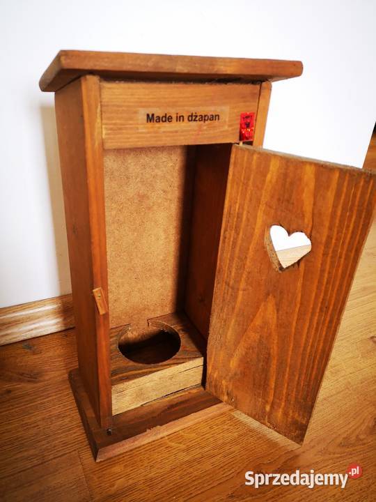 Wychodek toaleta wc na prezent kibelek skrzynka wielkopolskie Jarocin sprzedam