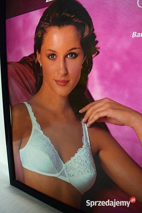 Dziewczyna z reklamy plakat z końca lat 90 tych kujawsko-pomorskie