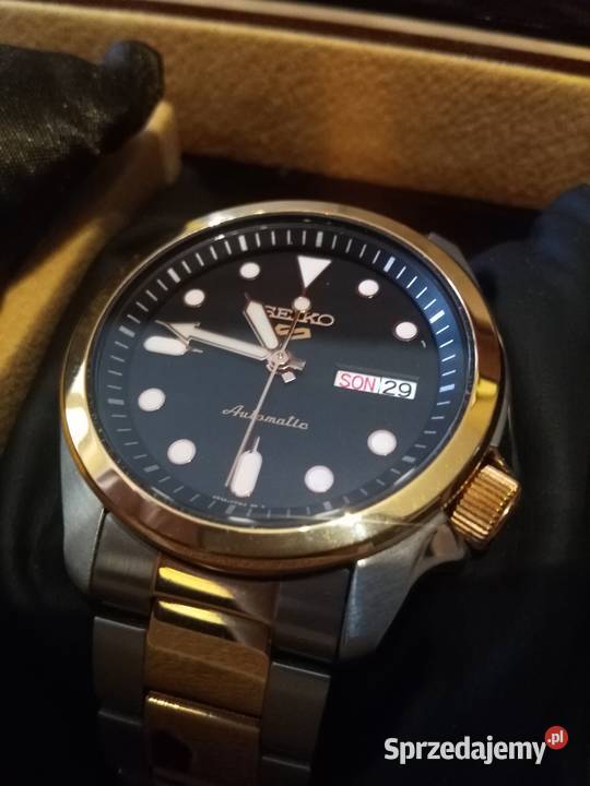Seiko 5 Sports SRPE58K1 piękny automat bicolor Włocławek