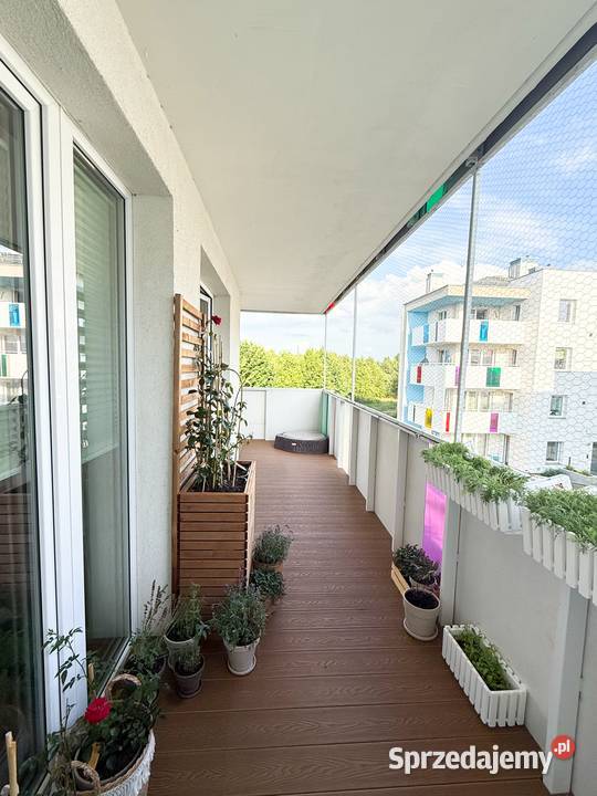 Gotowe do zamieszkania 56 m balkon 15 m Puszczy Szczecin sprzedam