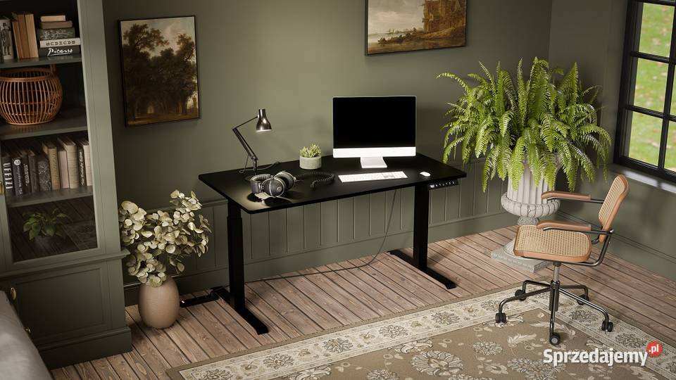 Biurko MOON LONG czarna noga blat różne kolory 150cm Rzeszów sprzedam