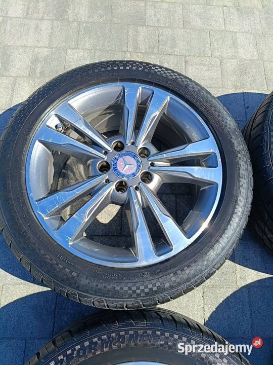 Alufelgi Mercedes 17 ET48 nowe opony Gronowo Górne