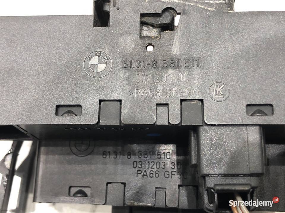 PRZEŁĄCZNIK SZYB BMW E46 8381511 9705 Hatchback podkarpackie