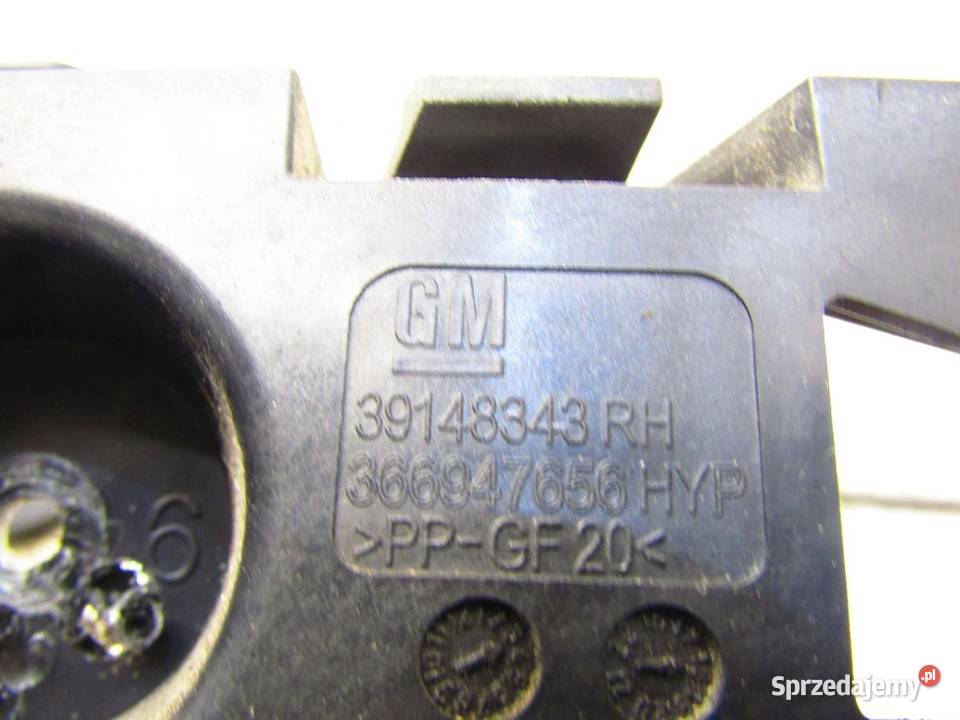 ŚLIZG MOCOWANIE ZDERZAKA PRAWY TYŁ TYLNE OPEL Motoryzacja