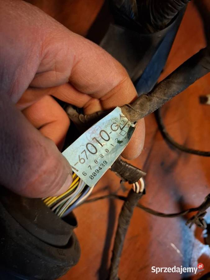 Wiązka instalacja elektryczna silnika skrzynka Przyborów