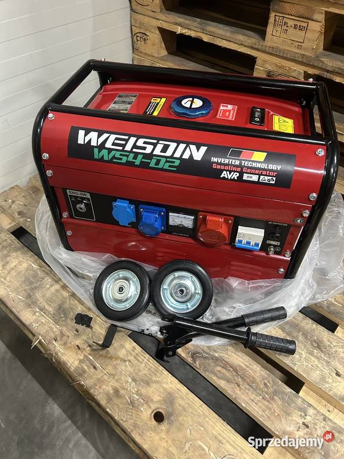 Agregat prądotwórczy generator WEISDIN WS4D2 sprzedam