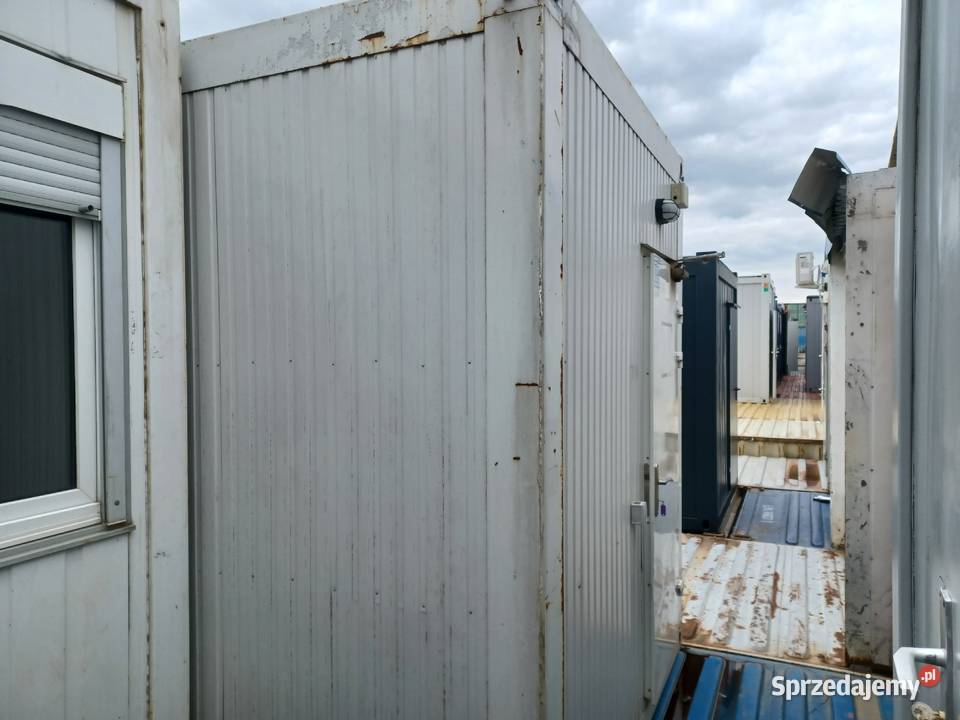 KONTENER BIUROWY SZATNIA ZAPLECZE BUDOWY 256 Biuro Wrocław