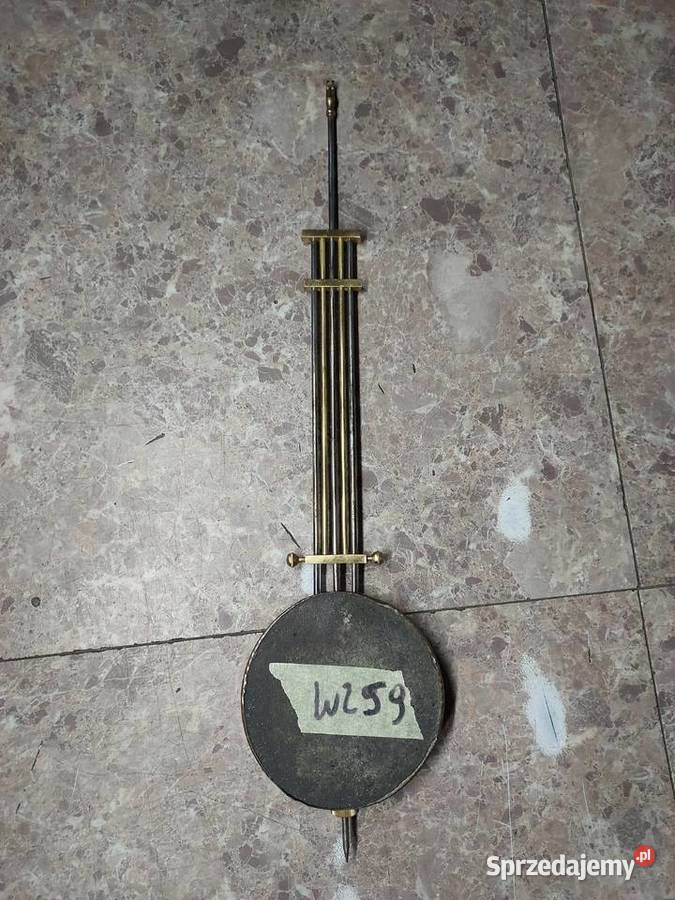 W259 Wahadło rusztowe starego zegara 8 dł 33 Tczew