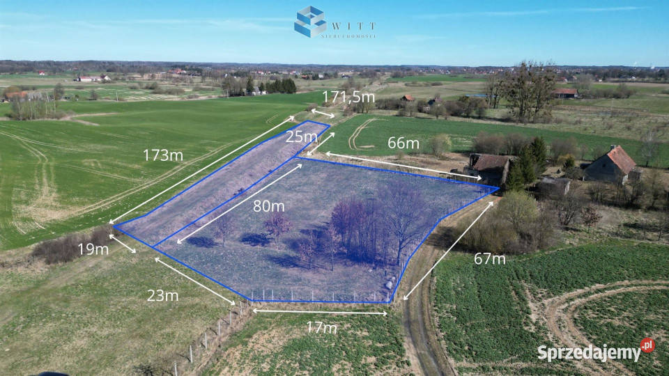 Do sprzedaży grunt 6414m2 Jędrychówko