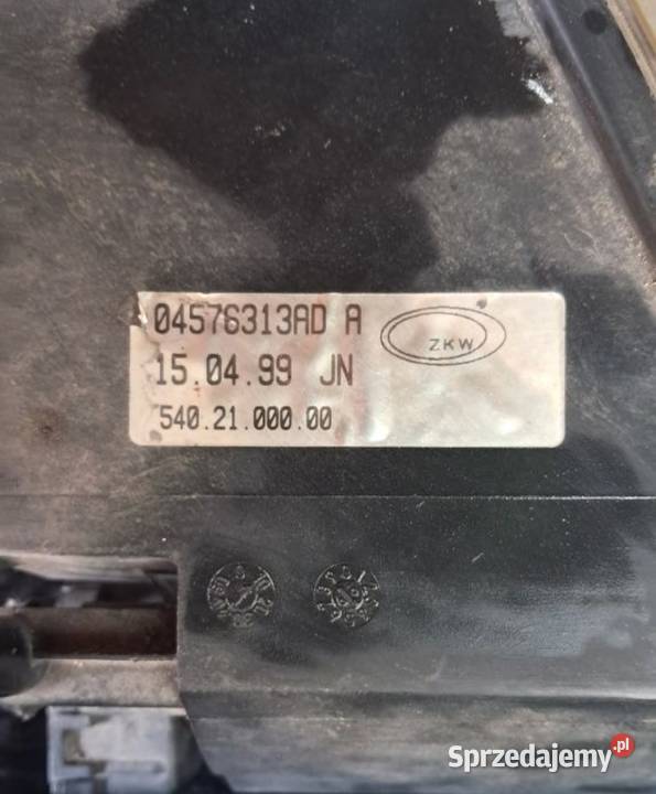 lewa lampa przód chrysler Voyager jajko Damianowice sprzedam