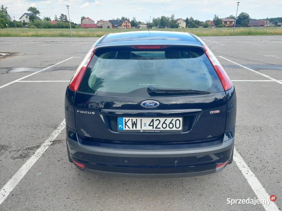 Ford Focus 16 tdci 90 2007 małopolskie Zabierzów Bocheński