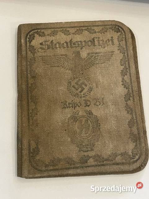 Niemiecka Legitymacja wojskowa małopolskie Kraków