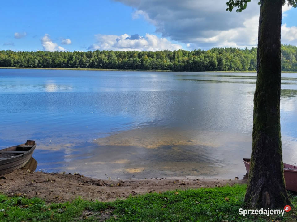 Działka Jeziorem Czarnym Pluszkiejmy Mazury 89zł/m2