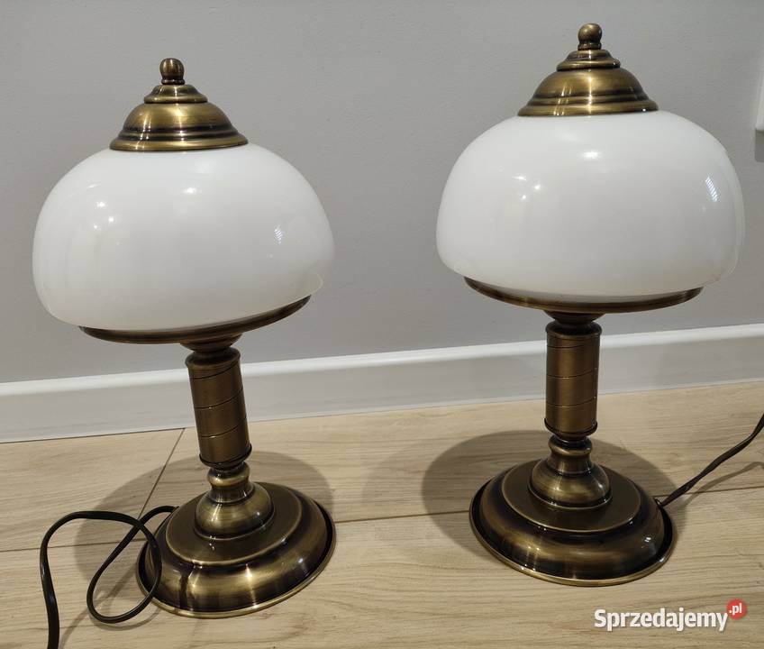 Lampki nocne mosiężne Będzin