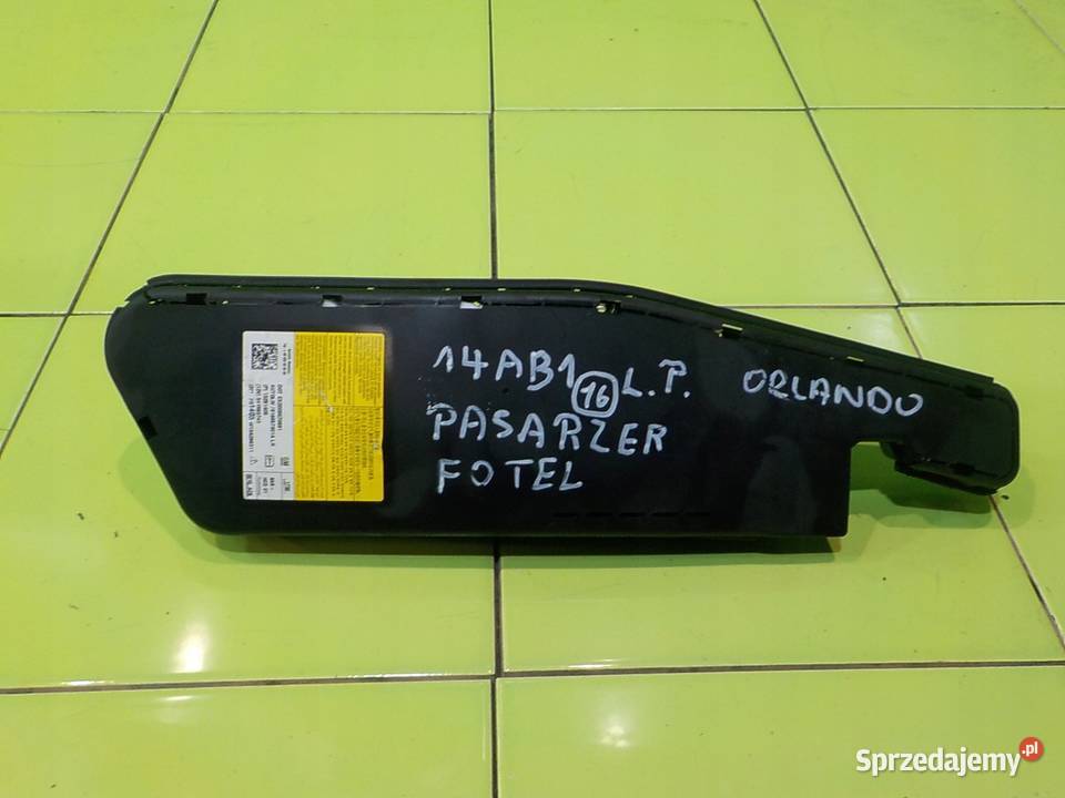 ORLANDO 20 VCDI 11r 5D AIRBAG poduszka fotela