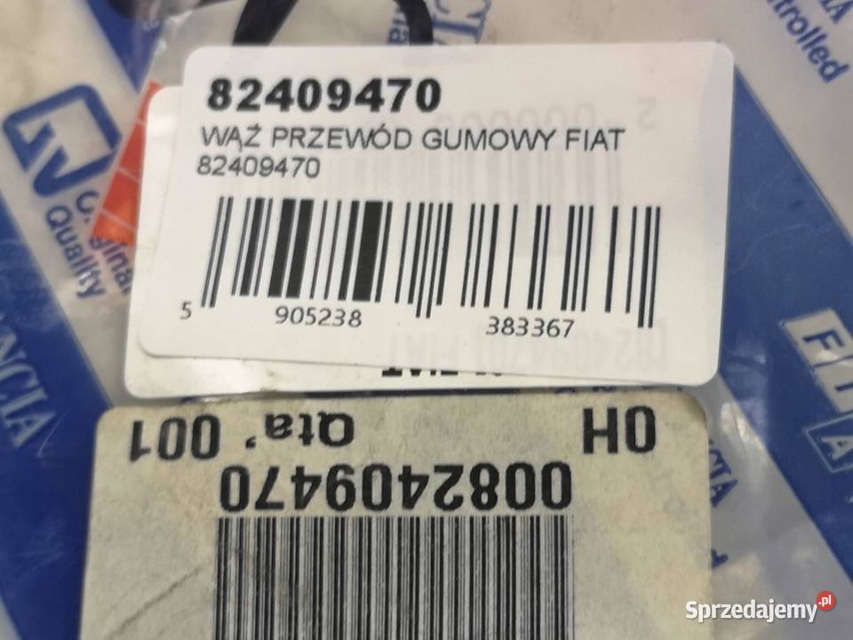 PRZEWÓD ELASTYCZNY CHŁODNICY FIAT CROMA 19901996